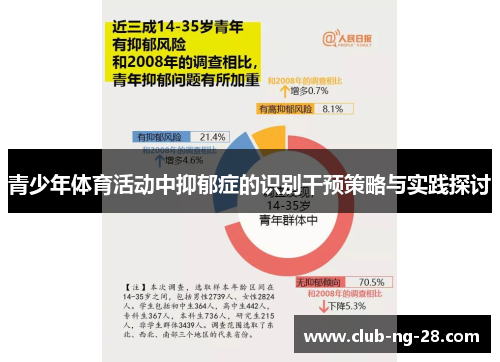 青少年体育活动中抑郁症的识别干预策略与实践探讨